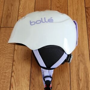 Bolle Youth Helmet XS 49-54 cm Af - White and Purple